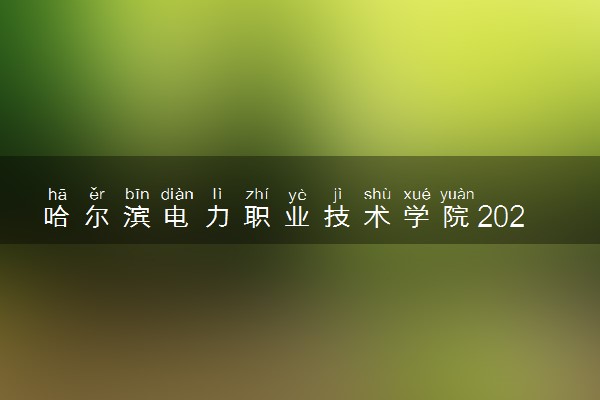 哈尔滨电力职业技术学院2024年录取分数线 各专业录取最低分及位次