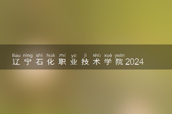 辽宁石化职业技术学院2024年录取分数线 各专业录取最低分及位次