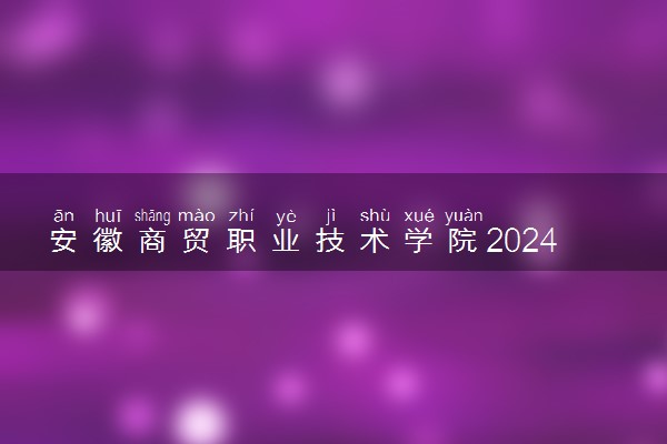 安徽商贸职业技术学院2024年录取分数线 各专业录取最低分及位次