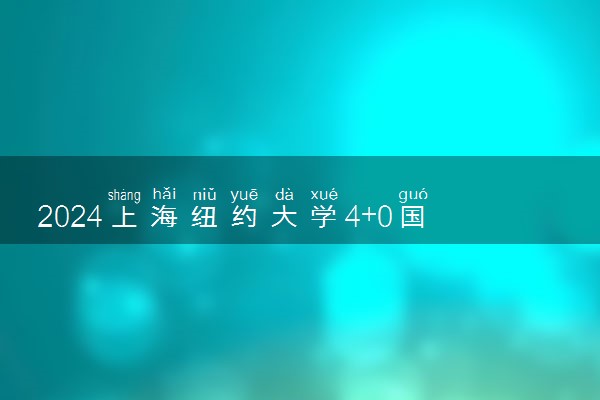 2024上海纽约大学4+0国际本科正规吗 好不好