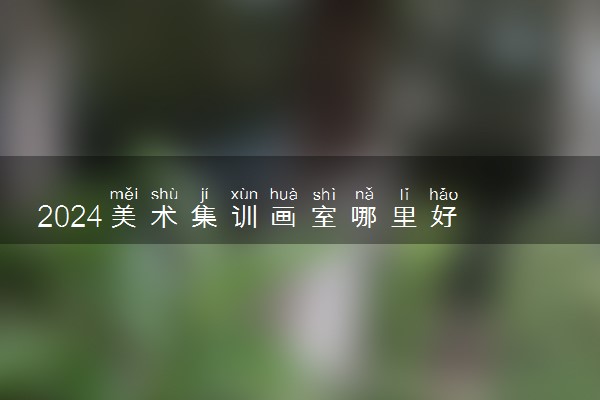 2024美术集训画室哪里好 怎么选靠谱画室