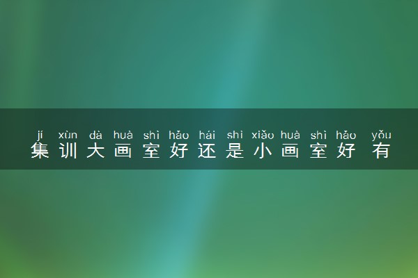 集训大画室好还是小画室好 有什么区别