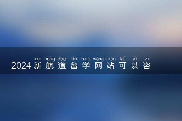 2024新航道留学网站可以咨询哪些问题