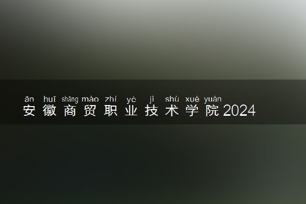 安徽商贸职业技术学院2024年各省录取分数线 多少分能考上