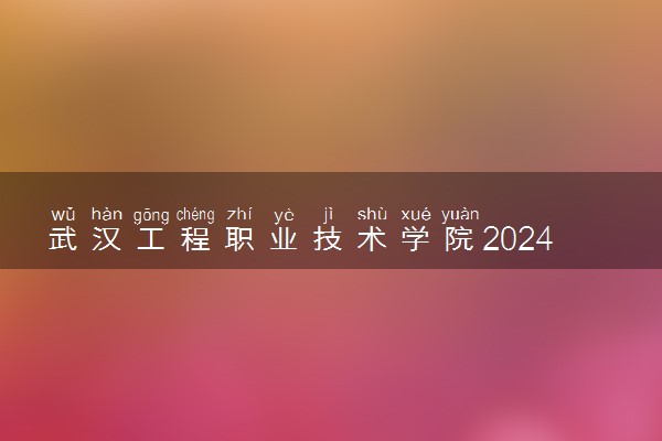 武汉工程职业技术学院2024年各省录取分数线 多少分能考上