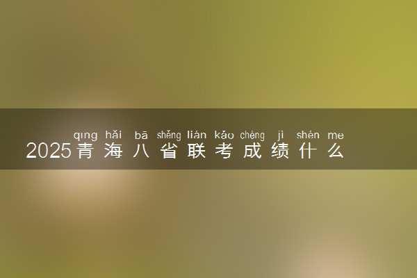 2025青海八省联考成绩什么时候公布 多久出分