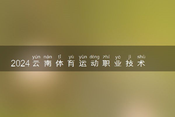 2024云南体育运动职业技术学院各省录取分数线是多少 最低分及位次