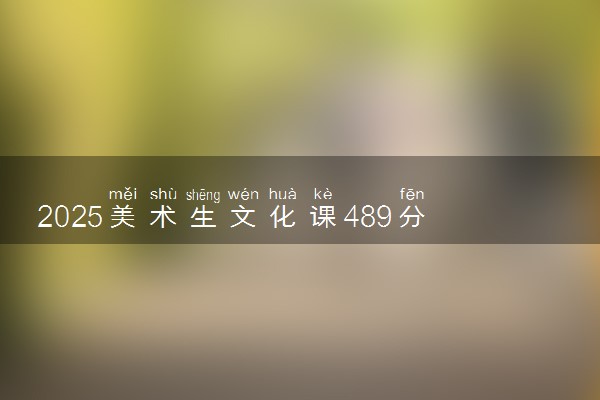 2025美术生文化课489分能上廊坊师范学院吗