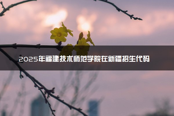 2025年福建技术师范学院在新疆招生代码：3802 专业代码及报考指南