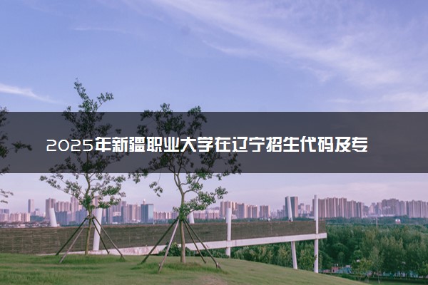 2025年新疆职业大学在辽宁招生代码及专业代码 新疆职业大学辽宁代码是多少？怎么查询？