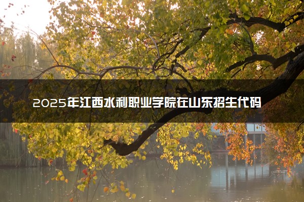 2025年江西水利职业学院在山东招生代码及专业代码 江西水利职业学院山东代码是多少？怎么查询？