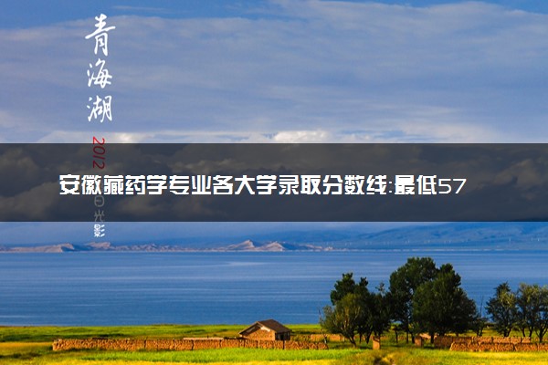 安徽藏药学专业各大学录取分数线：最低573分能上 开设院校及位次