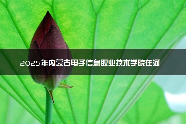 2025年内蒙古电子信息职业技术学院在河南招生代码及专业代码 内蒙古电子信息职业技术学院河南代码是多少？怎么查询？
